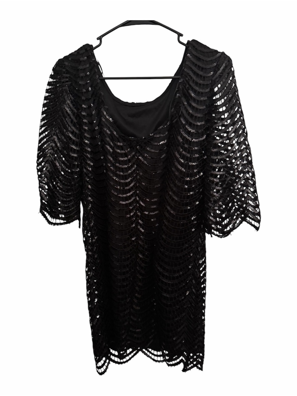 Ark & Co Black Sequin Dress - Picture 2 of 3